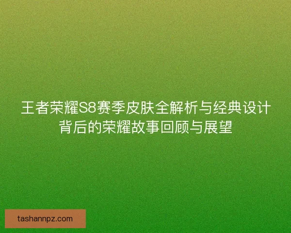 王者荣耀S8赛季皮肤全解析与经典设计背后的荣耀故事回顾与展望